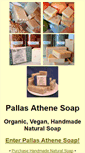 Mobile Screenshot of pallasathenesoap.com